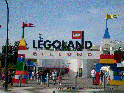 Legoland Billund in Denmark.
